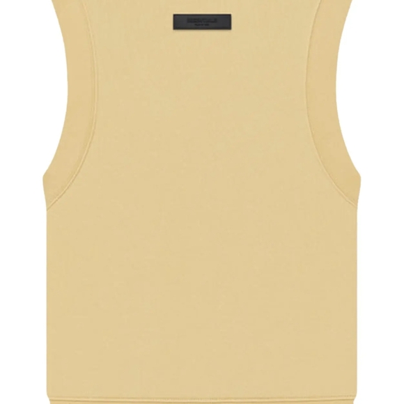 NWT Fear of God Essentials |  Pullover V-Neck Vest 'Light Tuscan' | L - Picture 6 of 9